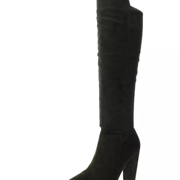 Journee Collection Women's Kaison High Knee Boot black 8 with/ BONUS GIFT - Picture 1 of 6